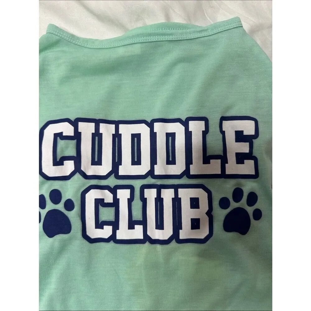 Play On Cuddle Club Dog T-shirt. Size XXL.